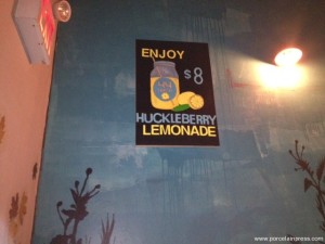 Berry Park hucklebrry lemonade