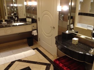 Palazzo bathroom Las Vegas